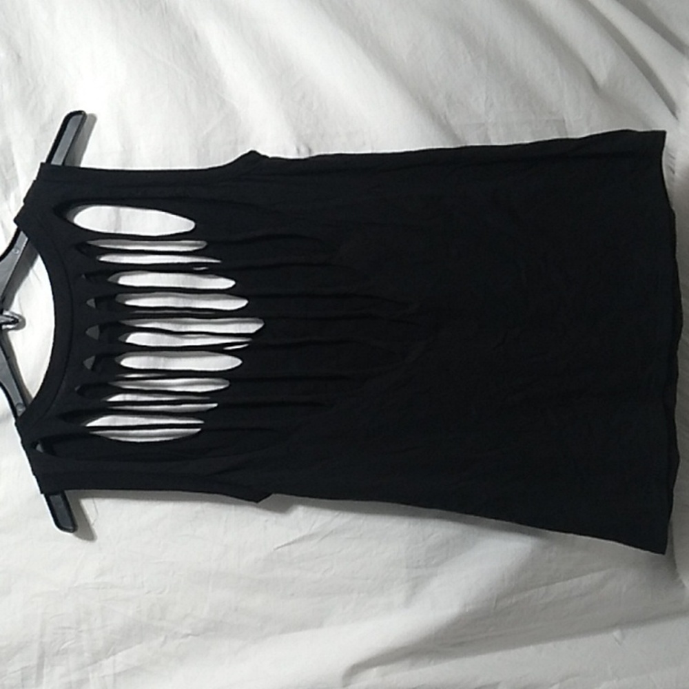 FLASH SALE! RARE! HTF NWOT David Bowie Distressed Tank Sz.M Made In USA 🇺🇸 - Picture 4 of 7